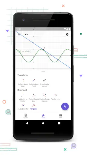 Suíte GeoGebra Calculadora screenshot