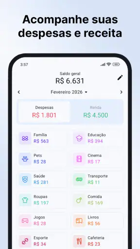 Sumlio: Gastos e Orçamento screenshot