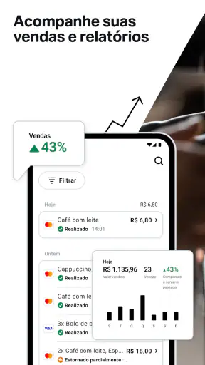 SumUp: maquininha, pix, conta screenshot