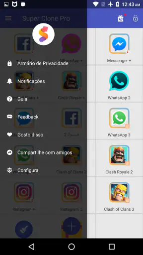 Super Clone - Múltiplas Contas screenshot