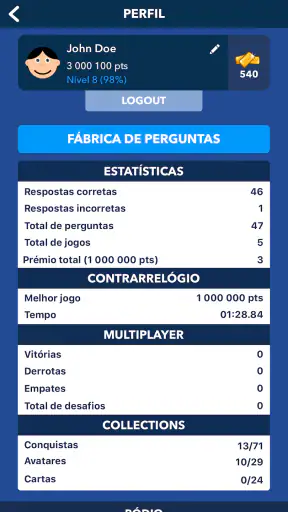 Super Quiz - Cultura Geral screenshot