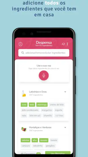 SuperCook Gerador de Receitas screenshot