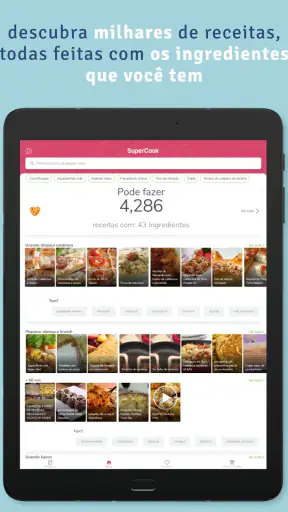 SuperCook Gerador de Receitas screenshot