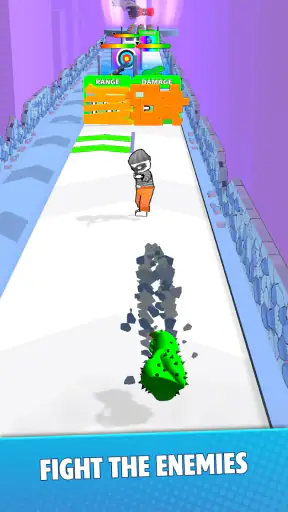 Superhero Hand Run screenshot
