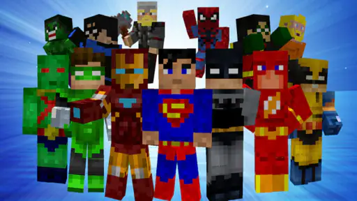 Superheroes mod Minecraft screenshot