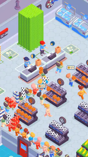 Supermarket Idle: Gerente Sim screenshot