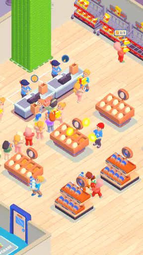 Supermarket Idle: Gerente Sim screenshot