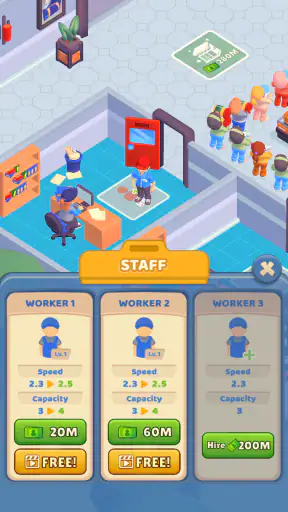 Supermarket Idle: Gerente Sim screenshot