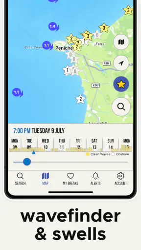 Surf-Forecast screenshot