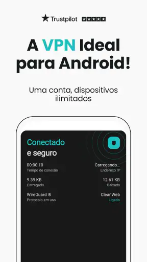 Surfshark VPN Brasil Veloz screenshot
