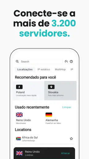 Surfshark VPN Brasil Veloz screenshot