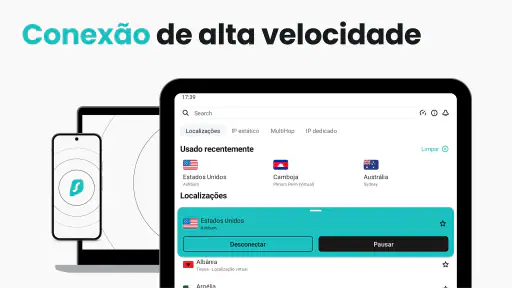 Surfshark VPN Brasil Veloz screenshot