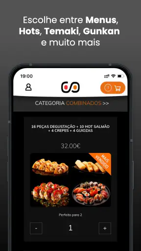 Sushi em tua casa screenshot