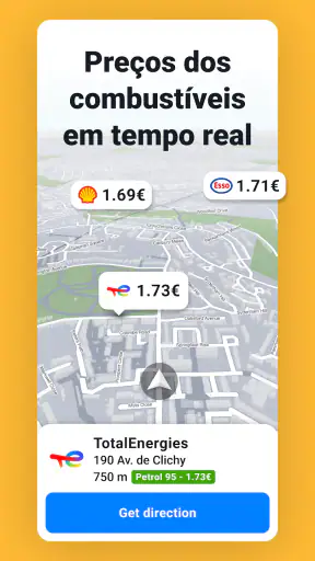 Sygic Navegação por GPS, Mapas screenshot