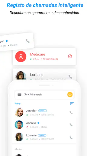 Sync.ME: ID de Chamadas e Spam screenshot