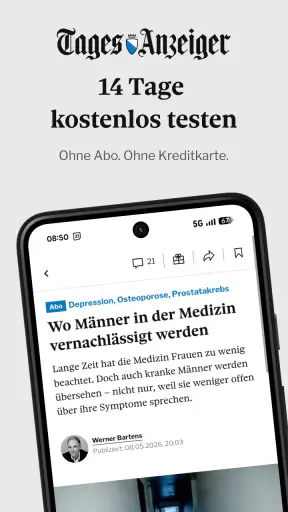 Tages-Anzeiger - News screenshot