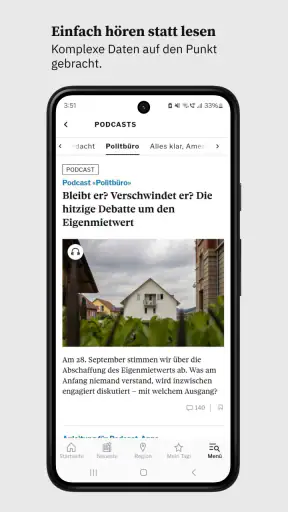 Tages-Anzeiger - News screenshot
