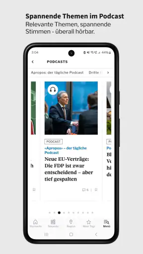 Tages-Anzeiger - News screenshot