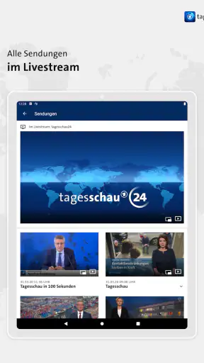 tagesschau - Nachrichten screenshot