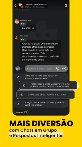 Talkie: IA Personalizada screenshot