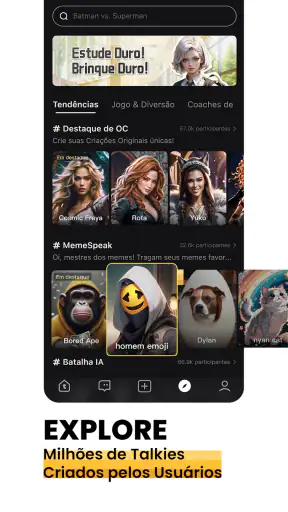 Talkie: IA Personalizada screenshot