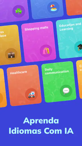 TalkIn - AprendizagemdeIdiomas screenshot