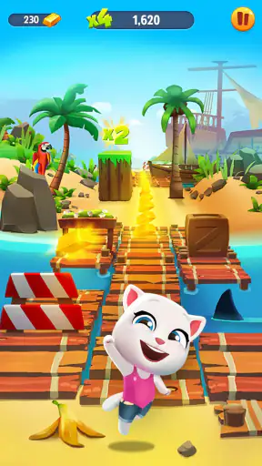 Talking Tom: Corrida do Ouro screenshot