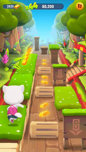 Talking Tom: Corrida do Ouro screenshot