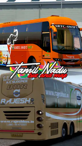 Tamil Nadu Bus and Map Bussid screenshot