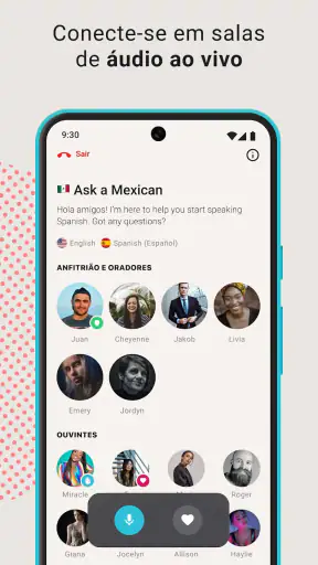 Tandem: intercâmbio de idiomas screenshot