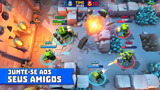 Tanks a Lot - 3v3 Battle Arena screenshot