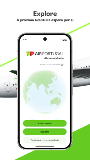 TAP Air Portugal screenshot