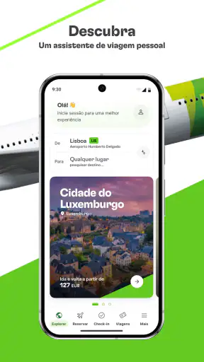 TAP Air Portugal screenshot