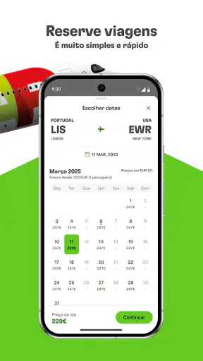 TAP Air Portugal screenshot