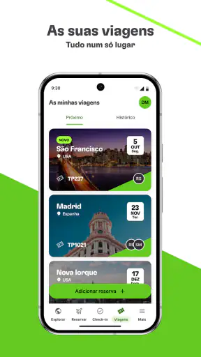 TAP Air Portugal screenshot