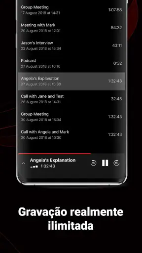 TapeACall: Gravador de Chamada screenshot