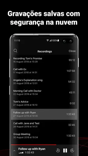 TapeACall: Gravador de Chamada screenshot