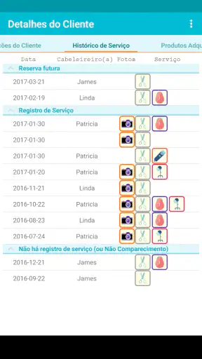 TapStyle para cabeleireiros screenshot