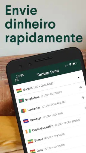 Taptap Send: envie dinheiro screenshot