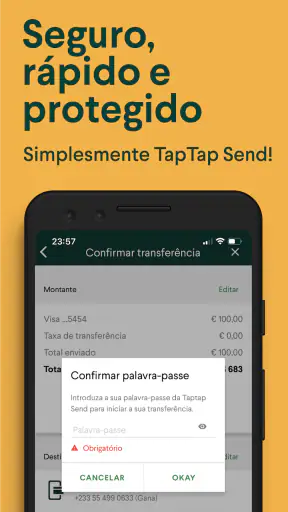 Taptap Send: envie dinheiro screenshot