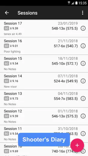 TargetScan ISSF Pistol & Rifle screenshot