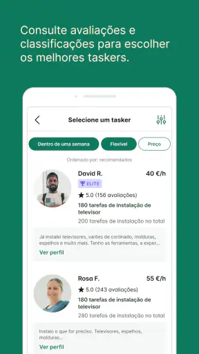 Taskrabbit - Manutenção e mais screenshot