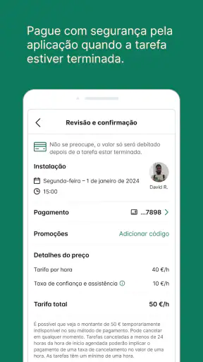 Taskrabbit - Manutenção e mais screenshot