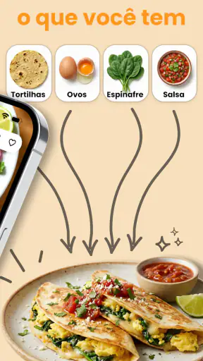 TasteBot: Receitas com IA screenshot