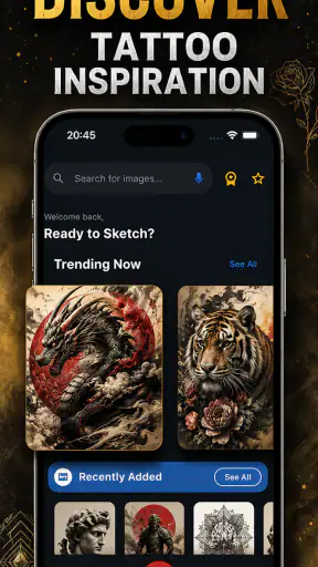 Tatuagem AR Draw&amp;Trace screenshot