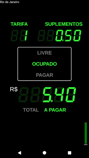 Taxímetro screenshot