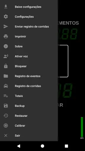Taxímetro screenshot