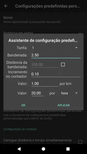 Taxímetro screenshot