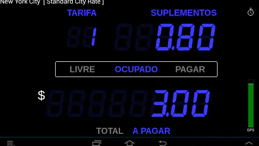 Taxímetro screenshot