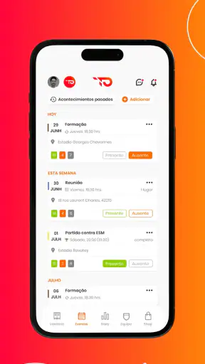 TeamPulse - Gestão de Equipas screenshot